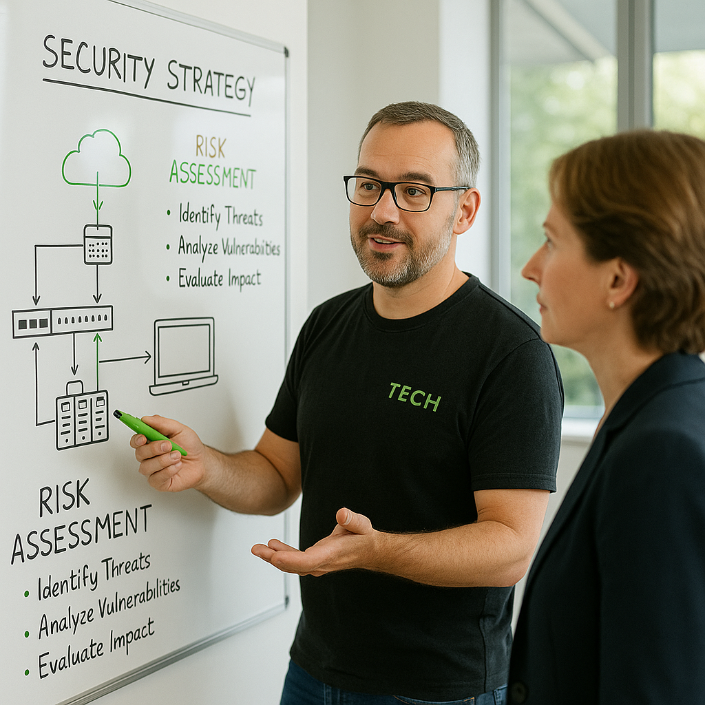planbord met mensen security
