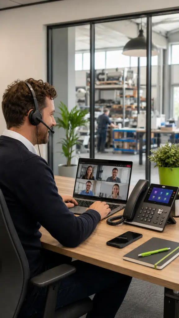 Voip telefonie via microsoft teams